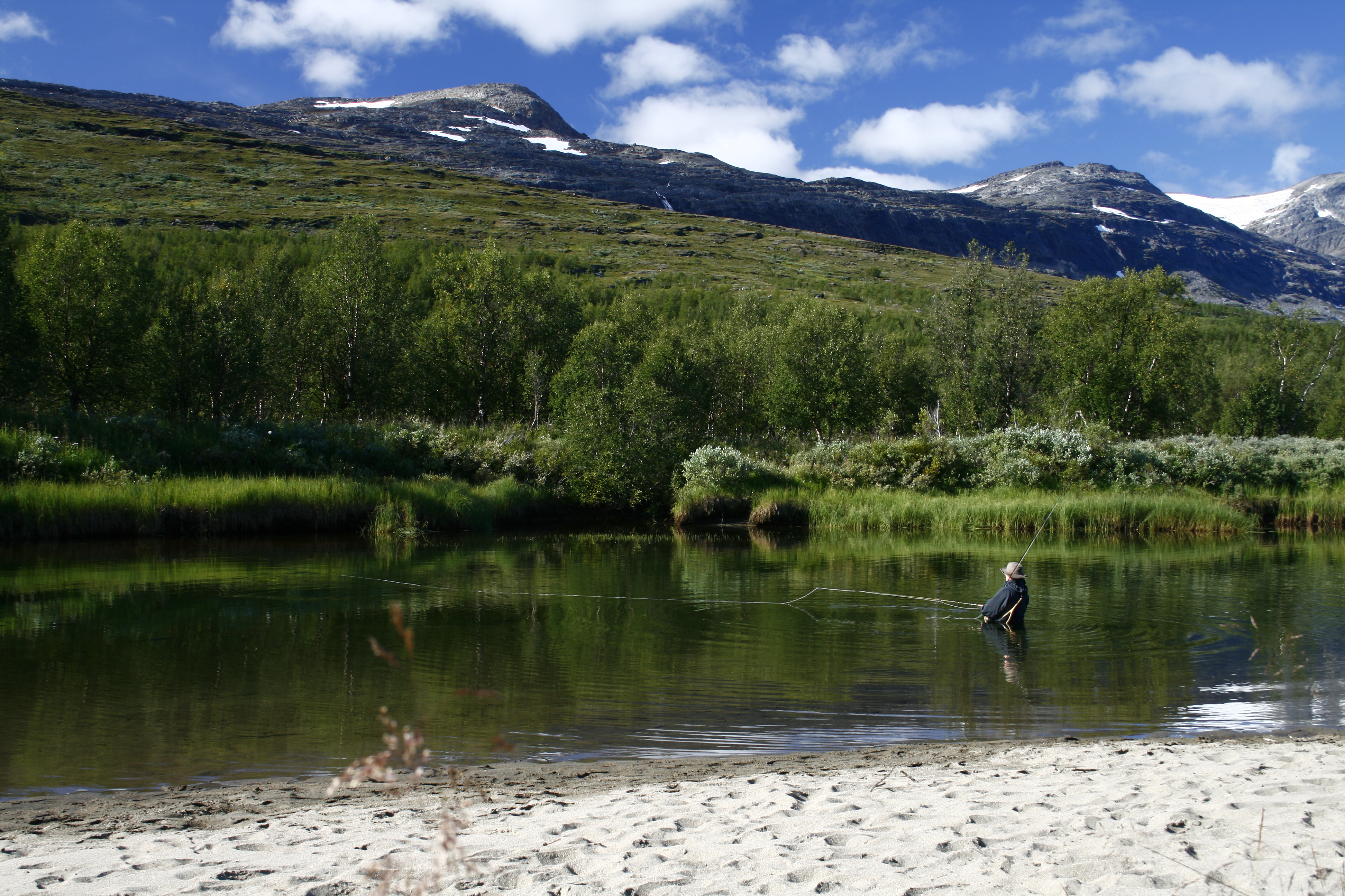 fjällfiske i lappland